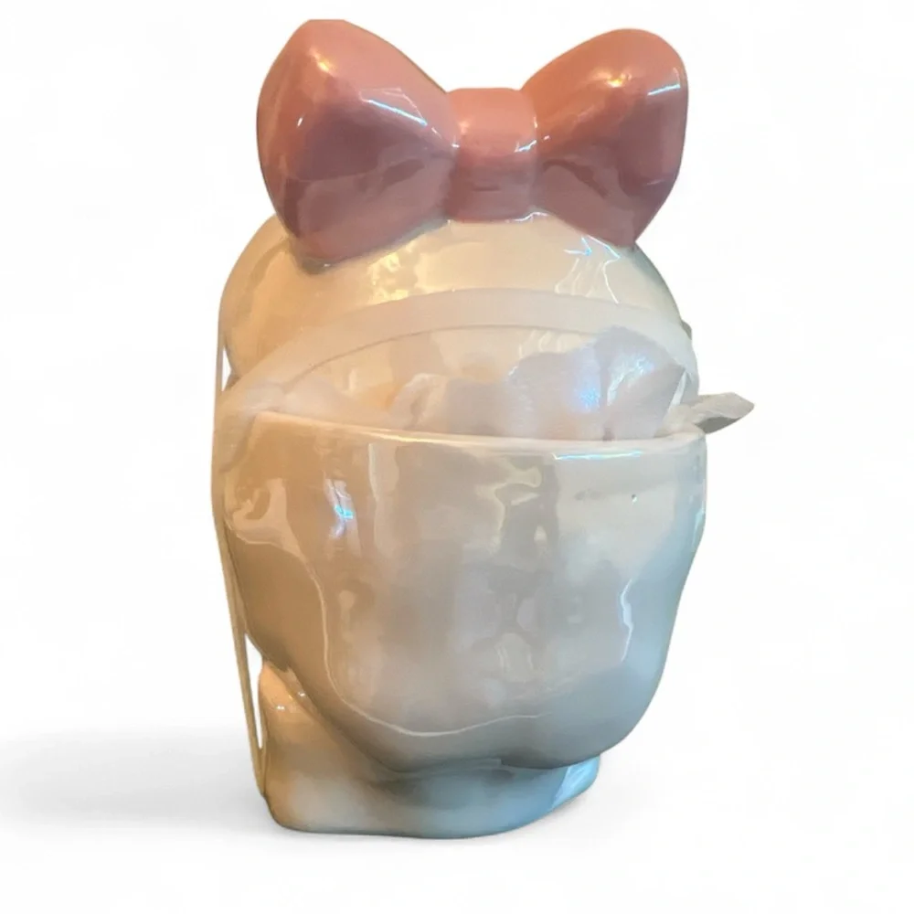 Ceramic skull jar - Picture 3 of 6